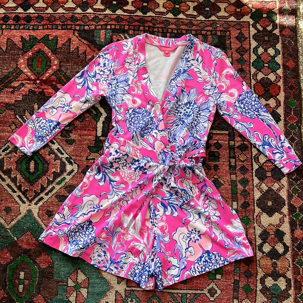 LILLY PULITZER
Karlie Wrap Romper